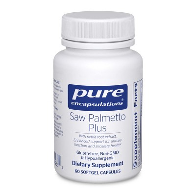 Pure Encapsulations Saw Palmetto Plus - with Nettle Root Extract to Support Urinary Function