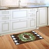 Briarwood Lane Everyday Doormat 30x18 Indoor Outdoor Wreath Monogram Letter G Doormat - 4 of 4