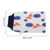 Unique Bargains Tulip Flowers Shower Gloves for Bathroom 9.45"x5.12" Blue 1 Pc - 2 of 3