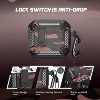 HTUTWOO for AirPods 4 Generation Case Cover with Cleaner Kit, Hard Shell Protective Armor with Lock for AirPods 4 - 2 of 4