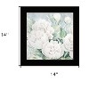 HomeRoots Peaceful Peonies In Full Bloom Black Framed Print Wall Art - 3 of 4