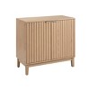 Small Mid-Century Sideboard Cabinet with Doors, Multifunction Sideboard Cabinet for Kitchen, Dining or Living Room – The Pop Home - 4 of 4