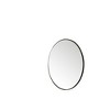 James Martin Vanities Rohe 30" Round Mirror, Matte Black - 4 of 4
