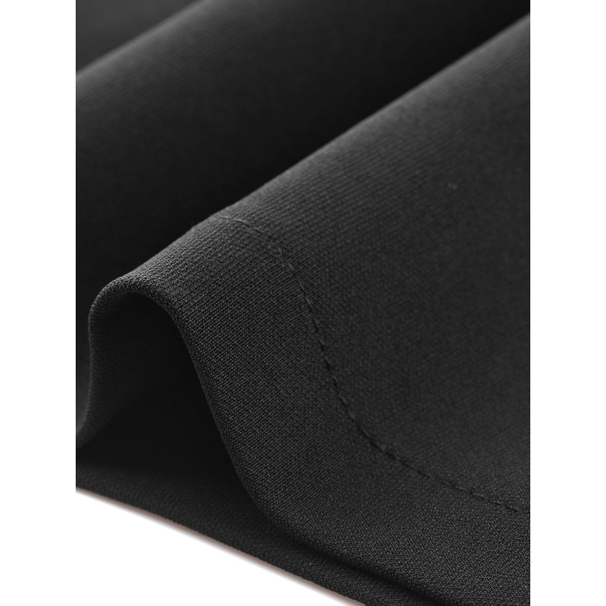 Женские платья INSPIRE CHIC Women's Boat Neck Sleeveless Belt Decor Business Work Casual Pencil Dresses Medium Black — фото 5