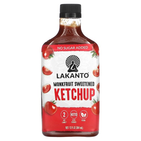 Lakanto, Monkfruit Sweetened Ketchup