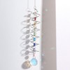 Unique Bargains Suncatchers Garden Decor Windows Hanging Crystal Handmade Natural Beauty Stained Glass - 2 of 4