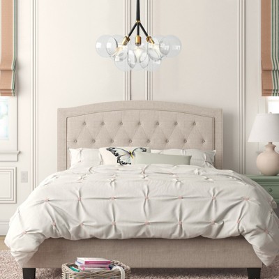 Rennnsan Quorra 19"W 3-Light Bubble Glass Modern Dimmable Chandelier in Black