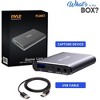Pyle Gamelink USB HDMI Video Capture Device - 2160p@60FPS Input, 1080p@60FPS Capture, PLINK1 - 4 of 4