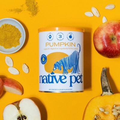 Native Pet Pumpkin Supplement Powder for Dogs - 8oz_4