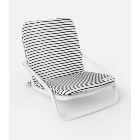 Brush Stripe Aluminum Outdoor Portable Beach Chair Local Beach Target