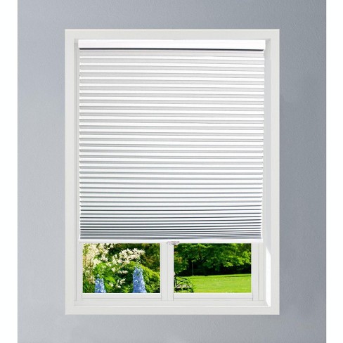 1pc Room Darkening Tear-to-fit Vinyl Roller Window Shade White