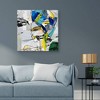 30" x 30" Turban Queen by Nikki Chu Canvas Art Print - Masterpiece Art Gallery - 3 of 4