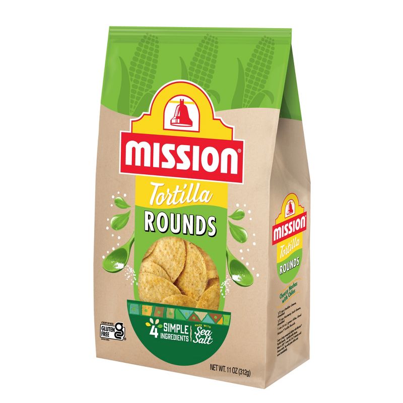 Mission Rounds Tortilla Chips - 11oz, 4 of 7
