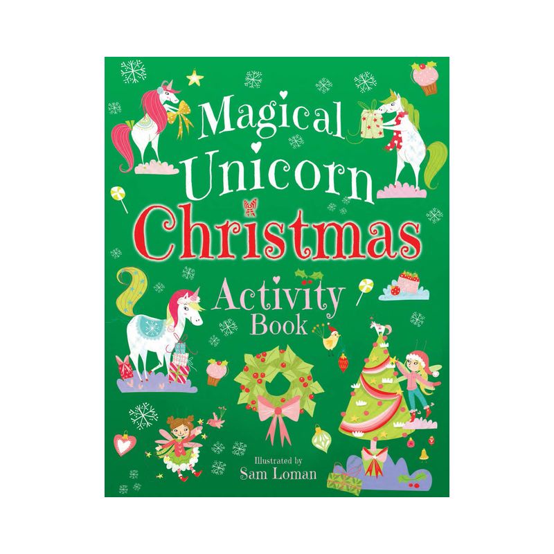 Magical Unicorn Christmas Activity Book - (Dover Christmas Activity Books for Kids) (Paperback), 1 of 2