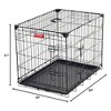 Lucky Dog Dwell Series 24 Inch Small Lightweight Kennel Secure Fenced ...