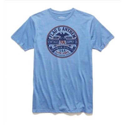 Men's 's Vintage Supply Short Sleeve Graphic Tee - Flags & Anthem
