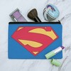 Superman New 52 Shield Logo Makeup Cosmetic Bag Organizer Pouch - 2 of 4