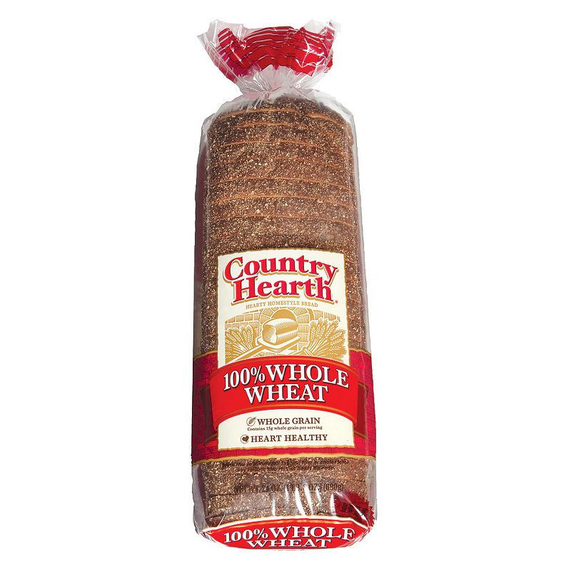 Country Hearth 100% Whole Wheat Bread - 24oz, 1 of 5
