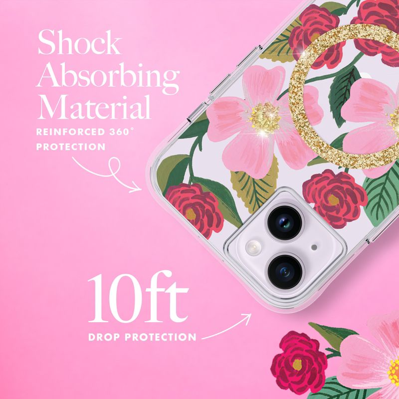 Rifle Paper Co. Apple iPhone 14/iPhone 13 MagSafe Compatible Floral Case, 5 of 9