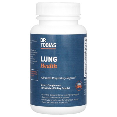 Dr. Tobias Lung Health, 60 Capsules