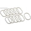 LunaLulinlk Bathroom Shower Curtain Set with Hooks - 3 of 4