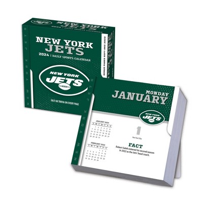 : New York Jets 2022 Box Calendar : Sports & Outdoors