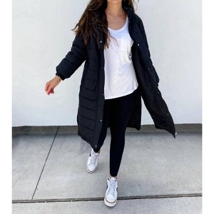 Women's Cozy Up Long Puffer Jacket - BLAKELEY - 1 of 4