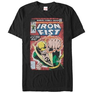 Men's Marvel Iron Fist Comic Book Print T-Shirt - 1 of 4