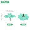 Unique Bargains Silk Rose Artificial Flower Heads Bouquet Decor - 3 of 4