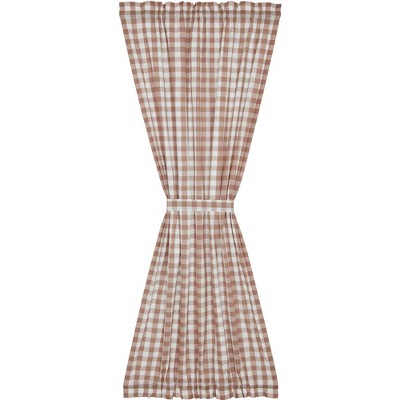 Annie Buffalo Portabella Check Door Panel 72x40  VHC Brands