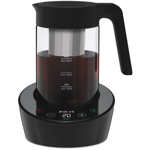 Instant 32oz Instant Cold Brew Electric Coffee Maker Black : Target