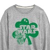 Boys' - Star Wars - St. Patricks Day Clover Long Sleeve Graphic T-Shirt - 2 of 4