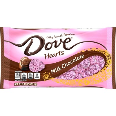 Photo 1 of 4 Pack Dove Valentines Milk Chocolate Hearts - 8.87oz