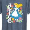 Women's - Disney - Alice in Wonderland Short Sleeve Graphic T-Shirt - 2 of 4