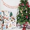 Fuzzy Blanket Christmas Watercolor Nutcracker Throw Blanket Xmas Cartoon Soft Cozy Flannel Blanket - 3 of 4