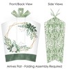 Big Dot of Happiness Boho Botanical - Table Decorations - Greenery Party Fold and Flare Centerpieces - 10 Count - 3 of 4