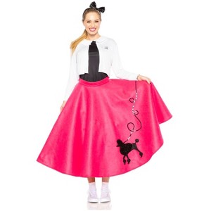 Seeing Red 50's Poodle Woman Adult Costume, XX-Large - 1 of 1