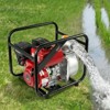 VEVOR Gasoline Powered Trash Pump, 3 in/80 mm, 7HP 242GPM 4-Stroke Gasoline Engine Water Transfer Pump with 25 ft/7.62 m Outlet Hose Max 98 ft Lift - 2 of 4