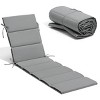 Crestlive Products Outdoor Chaise Lounge Cushion Foldable for Patio Furniture - 2 of 4