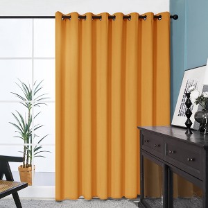 Deconovo Extra Wide Curtains Office Room Divider Drape (1 Panel) - 1 of 4