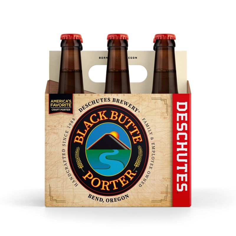 Deschutes Black Butte Porter Beer - 6pk/12 fl oz Bottles, 2 of 7