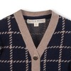 Girls' Organic Long Sleeve Boyfriend Cardigan Sweater, Kids - 2 of 3