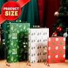 Joyfy 12-Pack Christmas Gift Boxes, 17" Large Robe/Shirt Wrap Boxes with Lids, Present Box for Gift-Giving Wrapping Favors Party Decoration - 3 of 4