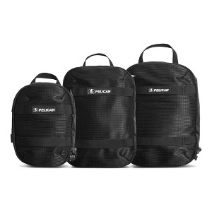 Pelican ModPak 3 Piece (Sm/Md/Lg) Packing Cube Set, Black : Target