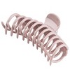 scunci Recycled Large Barrel Claw Clip - Pink - Thick Hair - 2 of 4