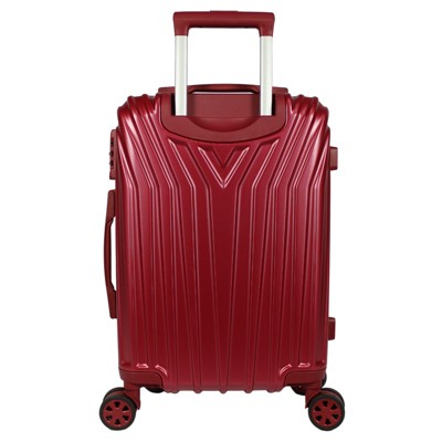 World Traveler Skyline Hardside 3piece Spinner Luggage Set Burgundy