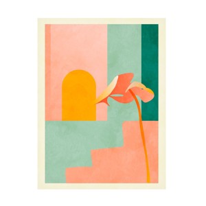 Canvas Wall Art - Ana Rut Bre 'Spaces 3 Treppe' Wall Art for Living Room, Bedroom, or Office Décor by Trademark Fine Art - 1 of 4