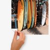 Retro Surf Gallery Poster Kit Giant Peel and Stick Wall Decal Blue/Orange/Yellow - RoomMates: Vinyl Modern Shapes for All Ages - 3 of 4