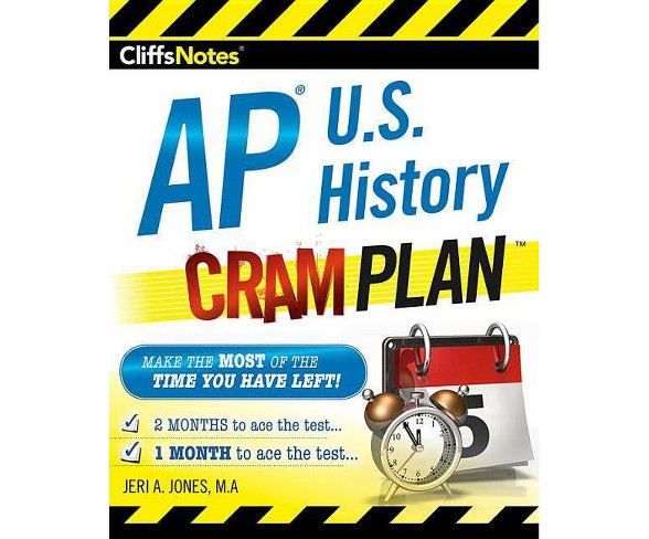 Cliffsnotes AP U.S. History Cram Plan - by  Melissa Young (Paperback)