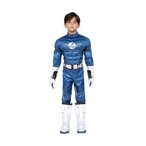 Marvel Boys' Fantastic Four Halloween Costume Cape 3pc - 1 of 2